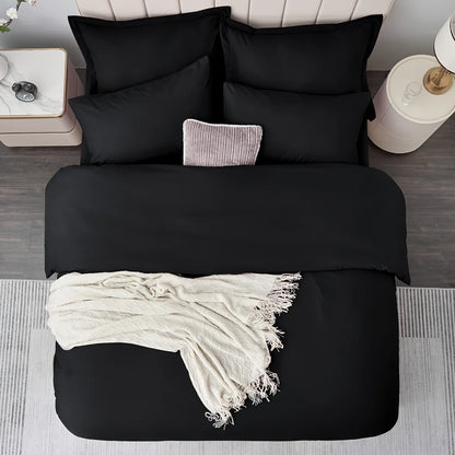 Cooling Summer Cotton Duvet Set with Pillowcases