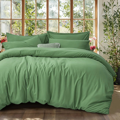 Cooling Summer Cotton Duvet Set with Pillowcases - 2 / 150X200cm