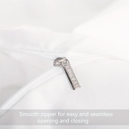 Cooling Summer Cotton Duvet Set with Pillowcases