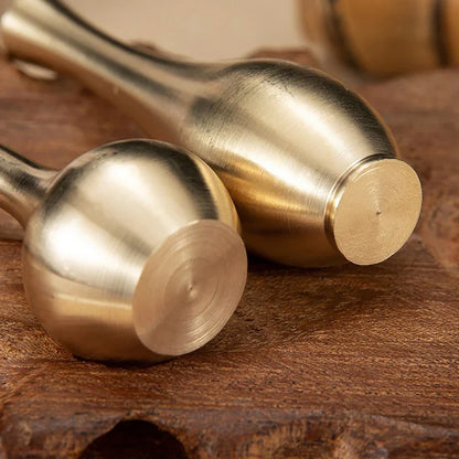 Copper Gold Tall Vase - Elegant Home Decor - Vase