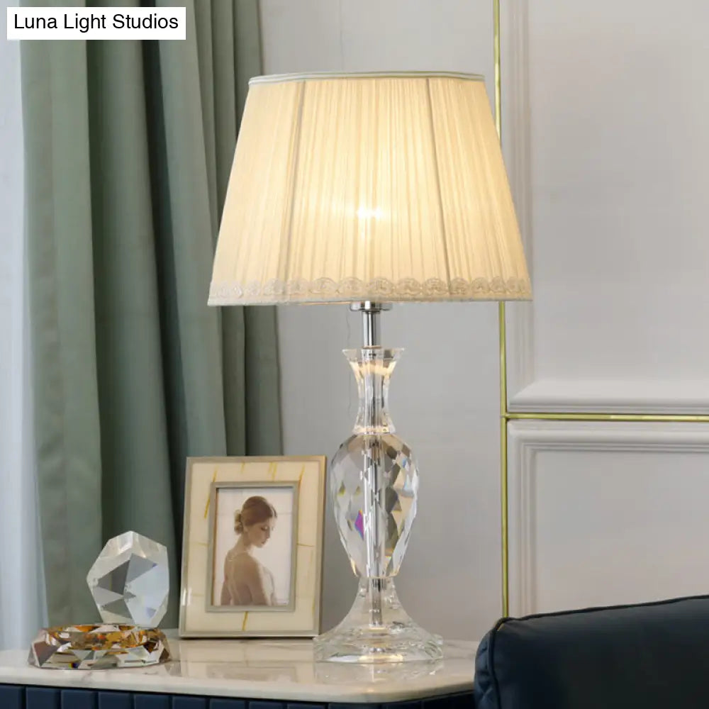 مصباح طاولة أخضر/بيج من كور كارولي