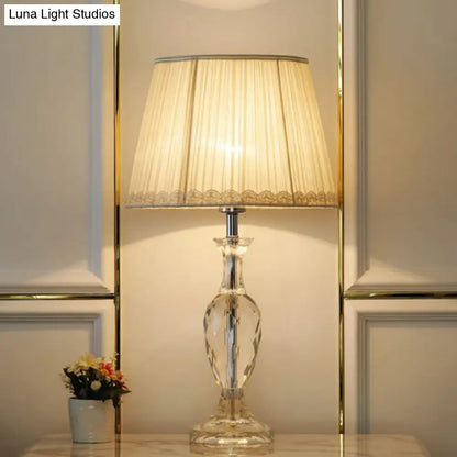 مصباح طاولة أخضر/بيج من كور كارولي