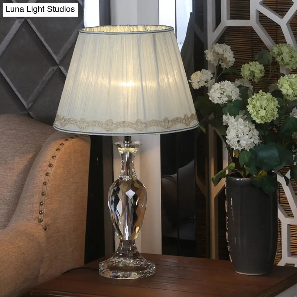 مصباح طاولة أخضر/بيج من كور كارولي