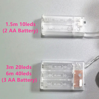 Cotton Garland LED String Lights Home Decor