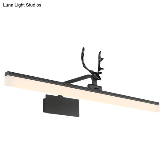 Country Style Adjustable LED Vanity Mirror Light with Acrylic Design – Wall Sconce Lighting