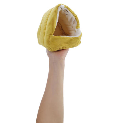 Cozy Parrot Cage Hanging Hut Bed