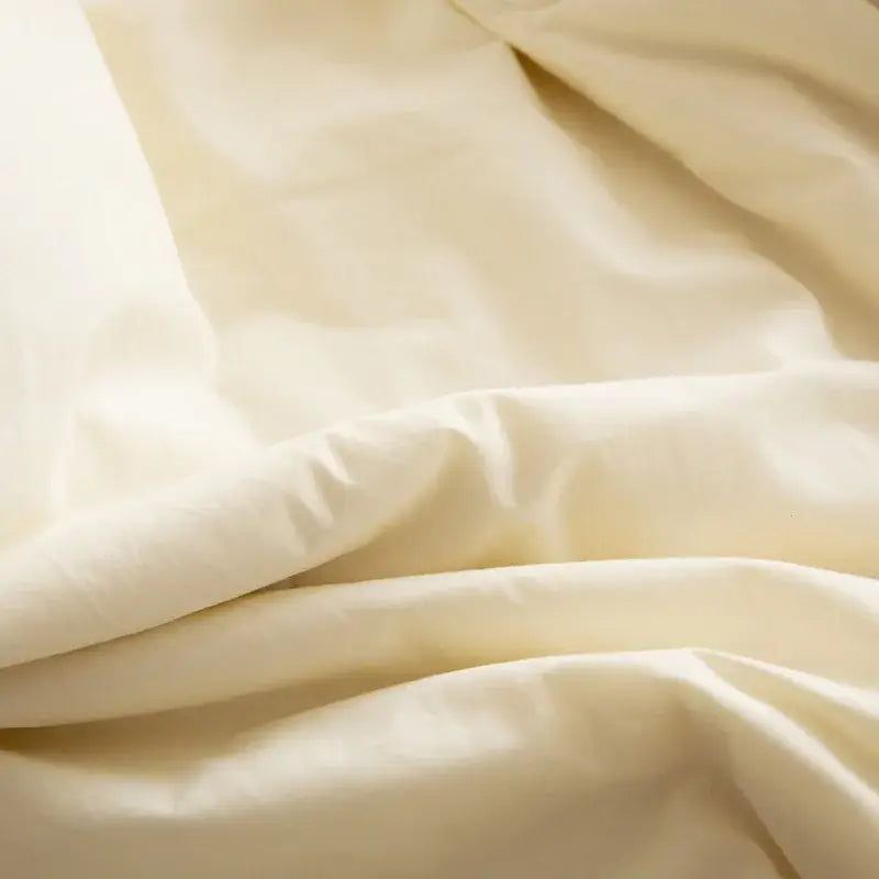 Cream and black ice cream cool feel summer quilt bedroom set with cream-colored softly draped cotton fabric decorbites ice cream