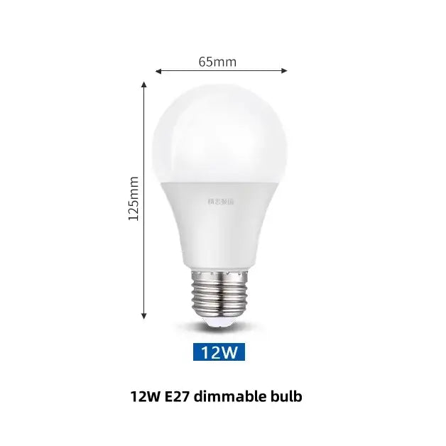 A sleek frosted white 12w e27 dimmable bulb with metallic base for decorbites creamy abaca fabric petal pendant light