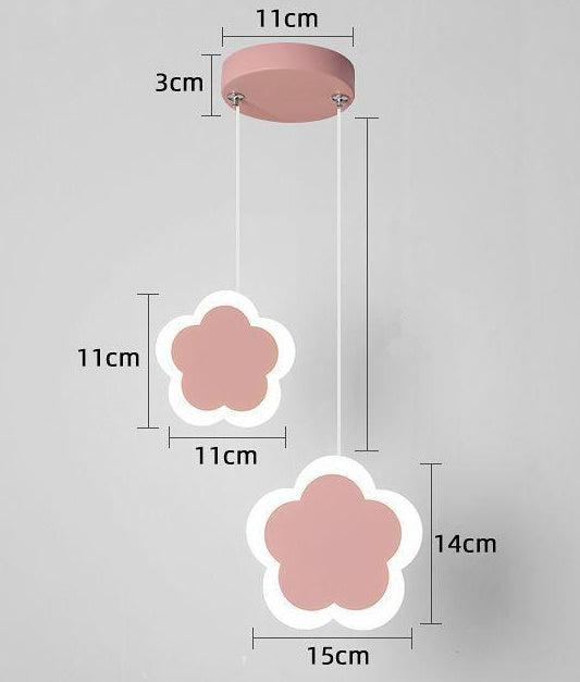 Iron Butterfly Ceiling Lamp