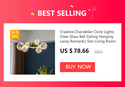 Crystal Chandelier for Living Room Bedroom - Chandelier