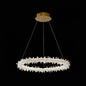 Crystal Flower Chandelier Light for Modern Living Rooms