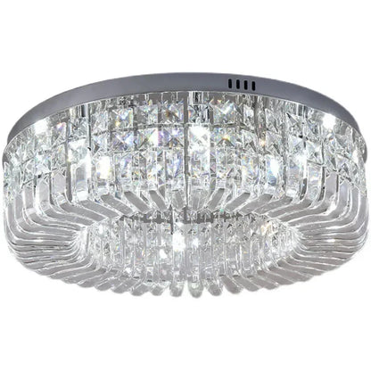 Crystal LED Chandelier Ceiling Light - Gold
