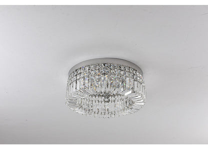 Crystal LED Chandelier Ceiling Light - Gold