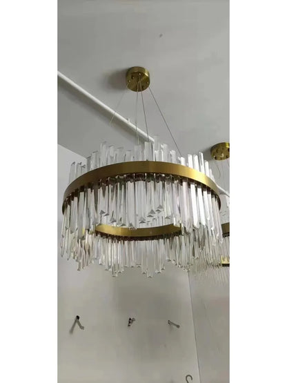 Crystal Pendant Chandelier for Home Decor - Chandelier