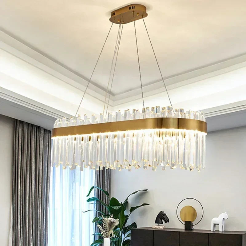 Crystal Pendant Chandelier for Home Decor - Chandelier