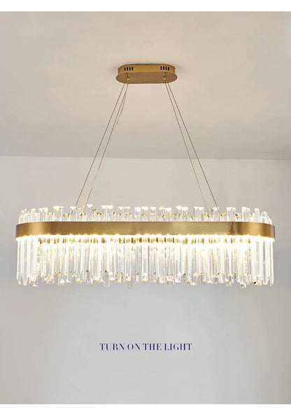 Crystal Pendant Chandelier for Home Decor - Chandelier