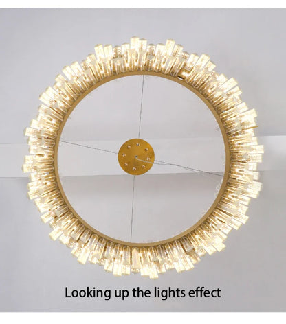 Crystal Pendant Chandelier for Home Decor - Chandelier