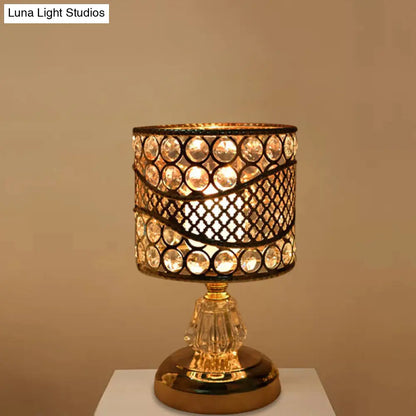 Cursa - Crystal-Encrusted Table Lamp
