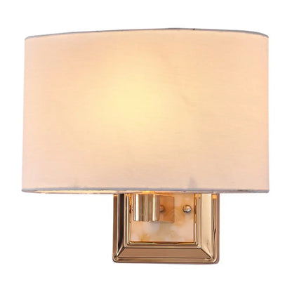 DecorBites™ Curved Wall Mounted Lamp: Minimalist 1-Light Sconce Light, Chrome/Gold Finish for Dining Room