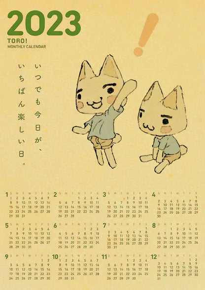 Cute 3D Cat Poster for Home Decor - L021 10 / 30X21cm - Posters