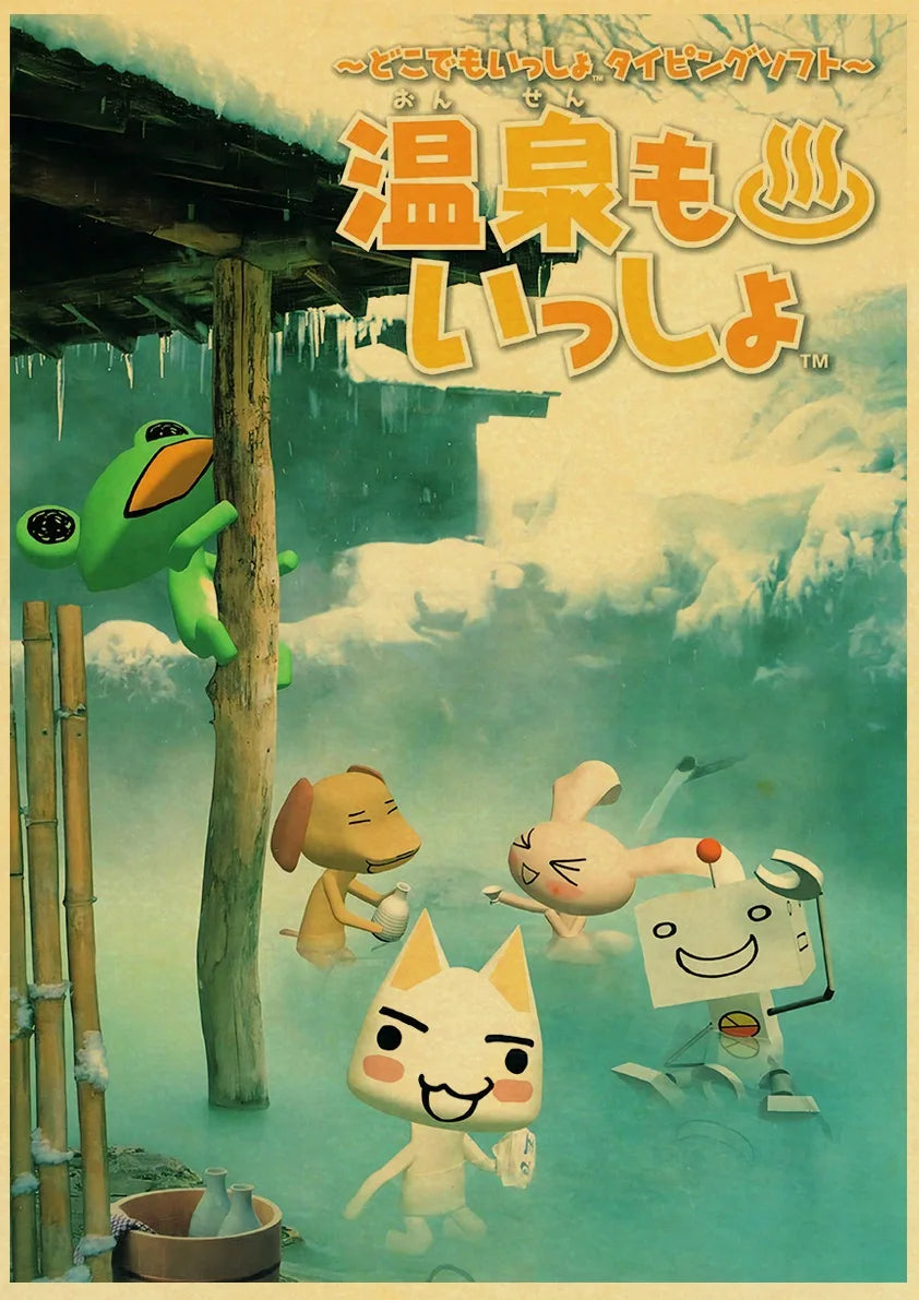 Cute 3D Cat Poster for Home Decor - L021 20 / 42X30cm - Posters