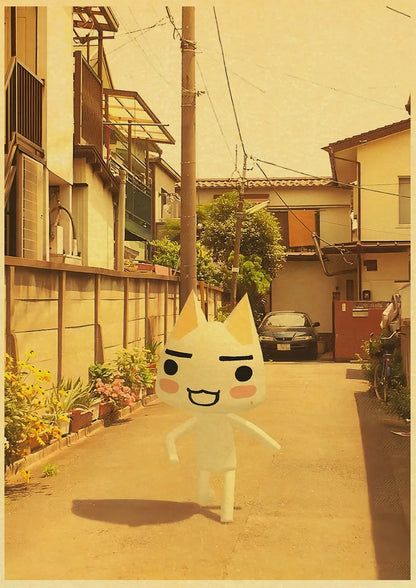 Cute 3D Cat Poster for Home Decor - L021 23 / 42X30cm - Posters