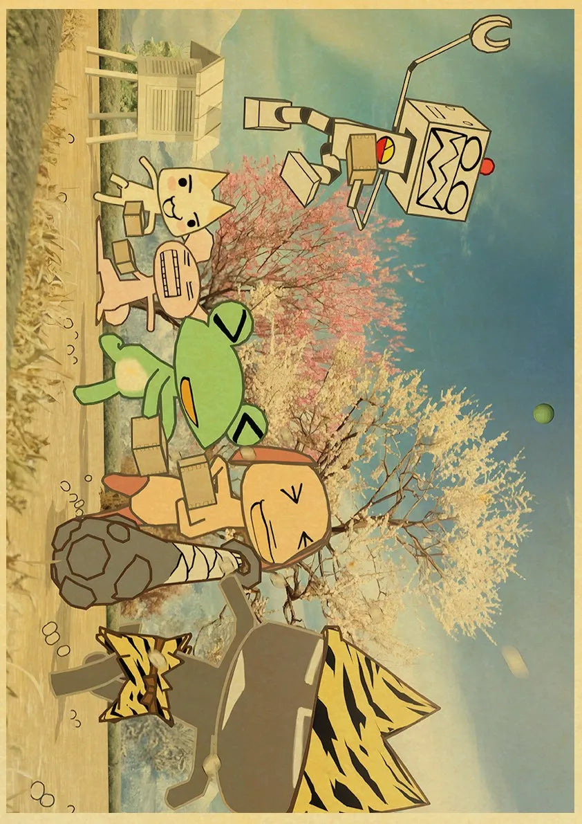 Cute 3D Cat Poster for Home Decor - L021 6 / 30X21cm - Posters