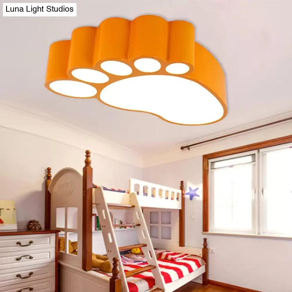 DecorBites™ DecorBites™ Cute Modern LED Baby Foot Ceiling Lamp for Kindergarten