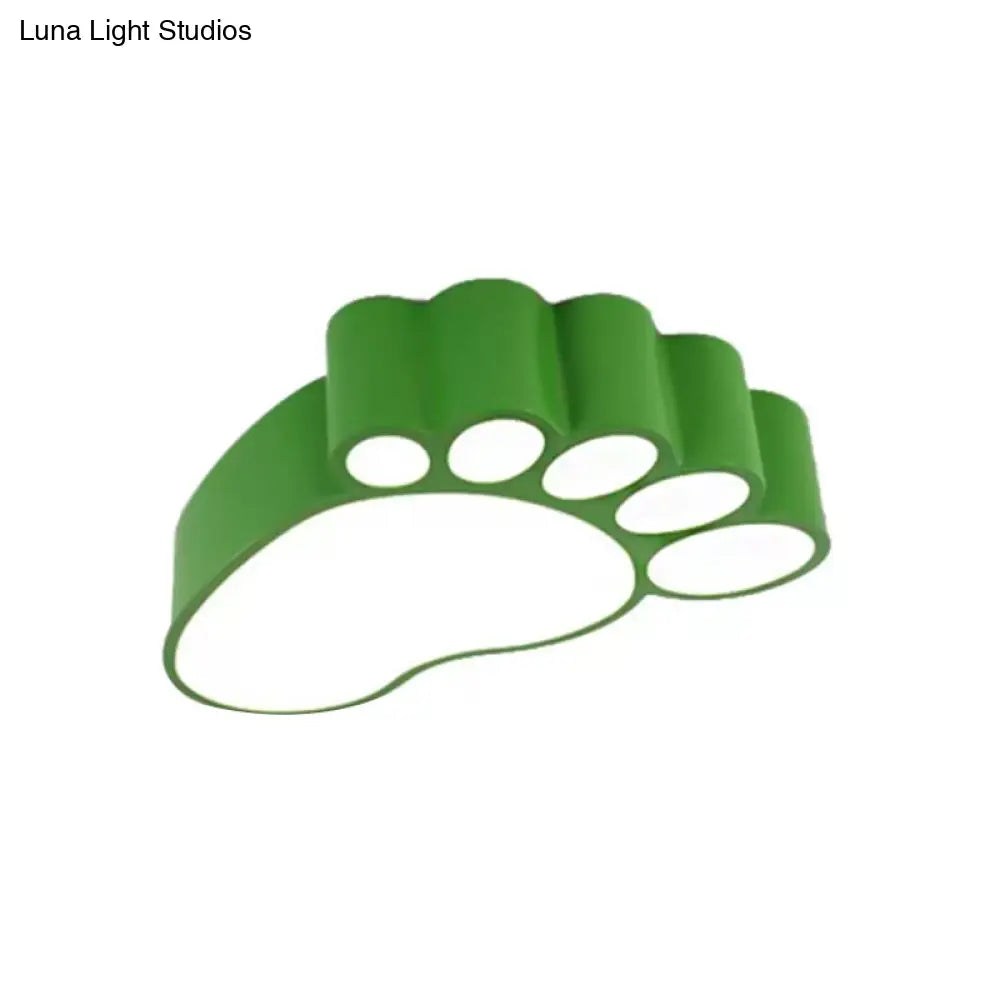 DecorBites™ DecorBites™ Cute Modern LED Baby Foot Ceiling Lamp for Kindergarten