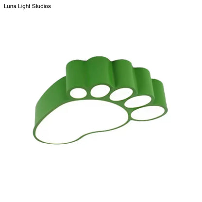 DecorBites™ DecorBites™ Cute Modern LED Baby Foot Ceiling Lamp for Kindergarten