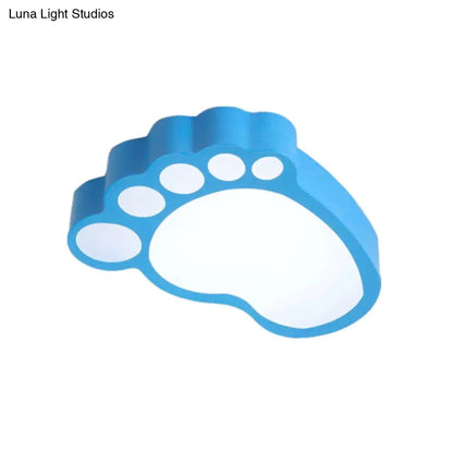DecorBites™ DecorBites™ Cute Modern LED Baby Foot Ceiling Lamp for Kindergarten