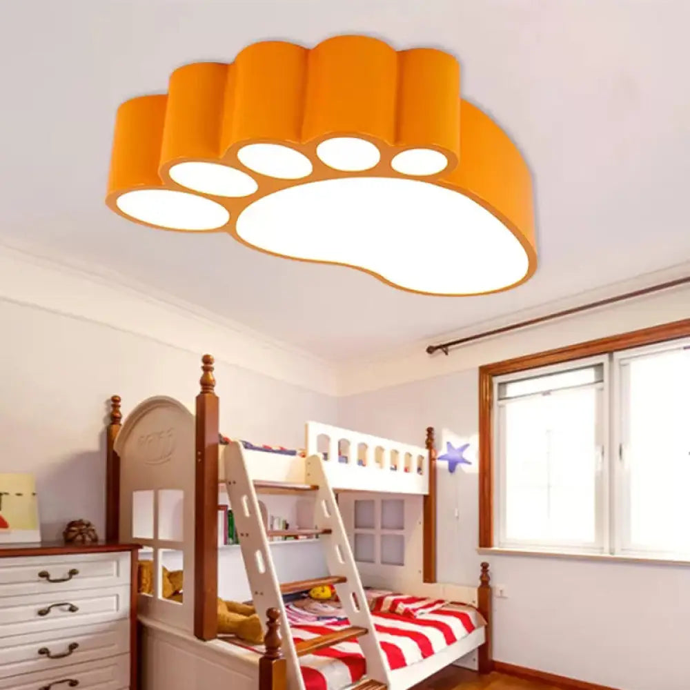 DecorBites™ DecorBites™ Cute Modern LED Baby Foot Ceiling Lamp for Kindergarten