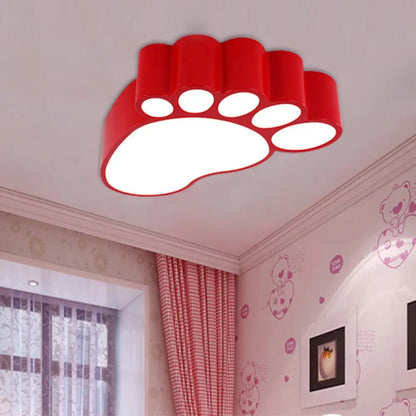 DecorBites™ DecorBites™ Cute Modern LED Baby Foot Ceiling Lamp for Kindergarten
