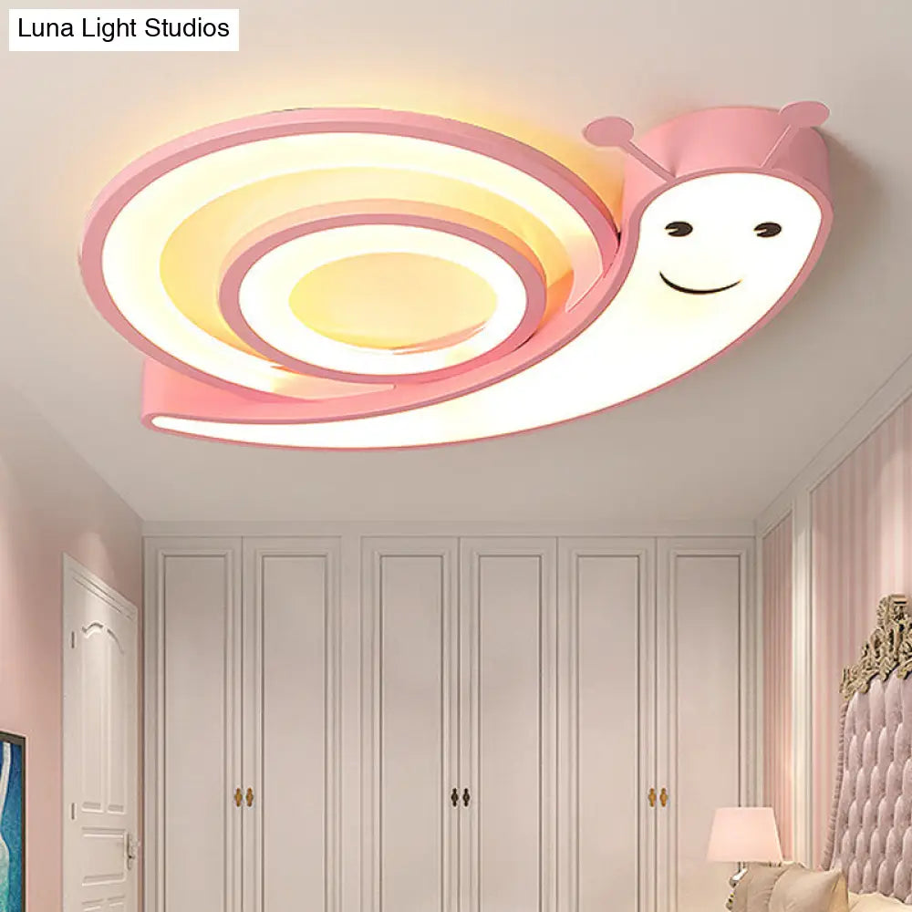 DecorBites™ DecorBites™ Cute Snail LED Ceiling Lamp - Perfect for Kindergarten Bedrooms!