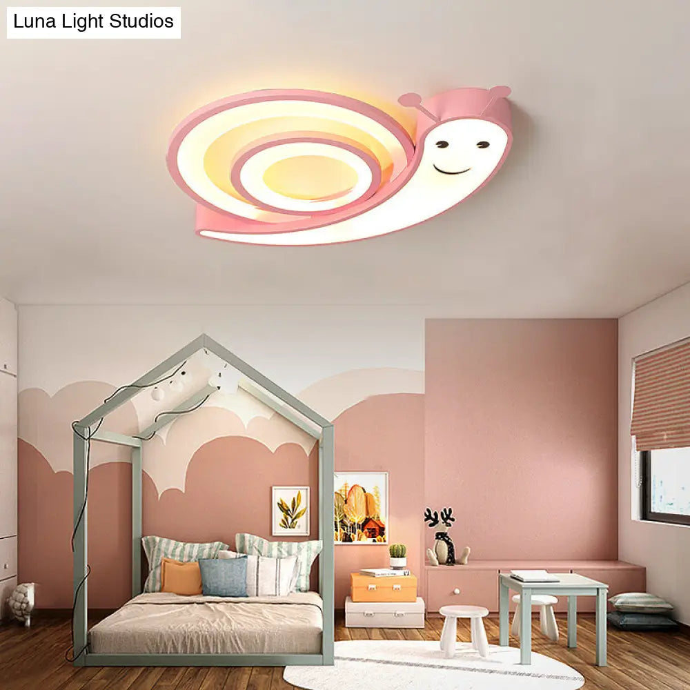 DecorBites™ DecorBites™ Cute Snail LED Ceiling Lamp - Perfect for Kindergarten Bedrooms!