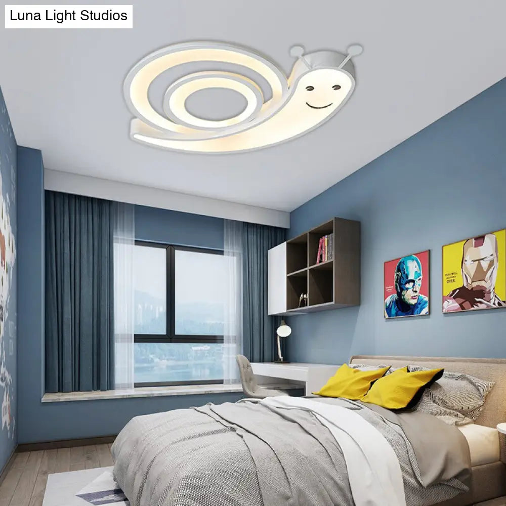 DecorBites™ DecorBites™ Cute Snail LED Ceiling Lamp - Perfect for Kindergarten Bedrooms!