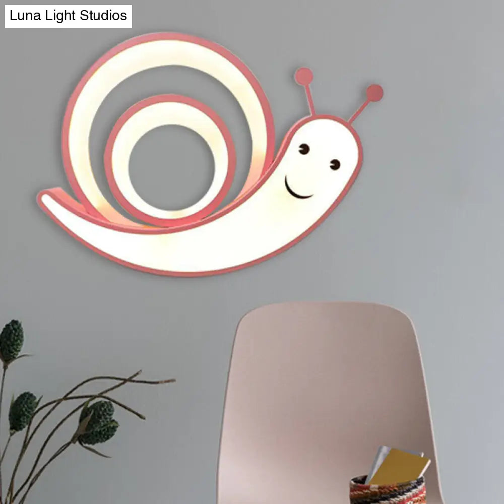 DecorBites™ DecorBites™ Cute Snail LED Ceiling Lamp - Perfect for Kindergarten Bedrooms!