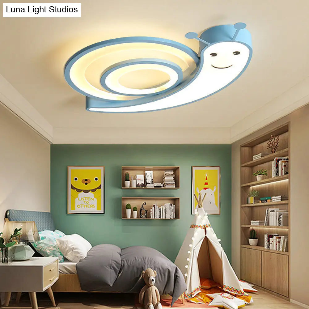 DecorBites™ DecorBites™ Cute Snail LED Ceiling Lamp - Perfect for Kindergarten Bedrooms!