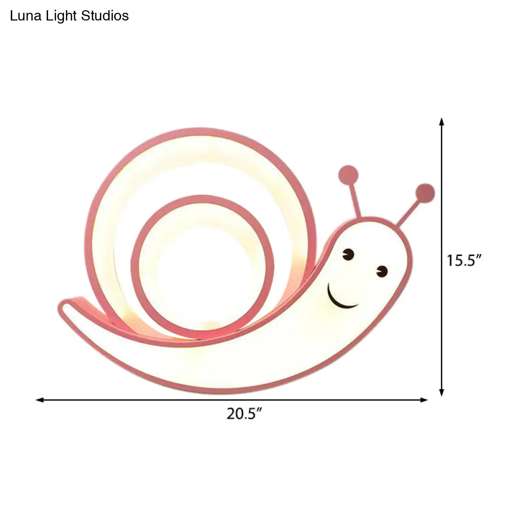 DecorBites™ DecorBites™ Cute Snail LED Ceiling Lamp - Perfect for Kindergarten Bedrooms!