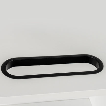 Bathroom Mirror Cabinet - Two Door Wall Cabinet Bathroom Vanity Mirror Cabinet With Facial Tissues Slot And Multifunctional Storage Area