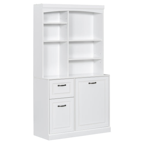 White MDF Storage Cabinet