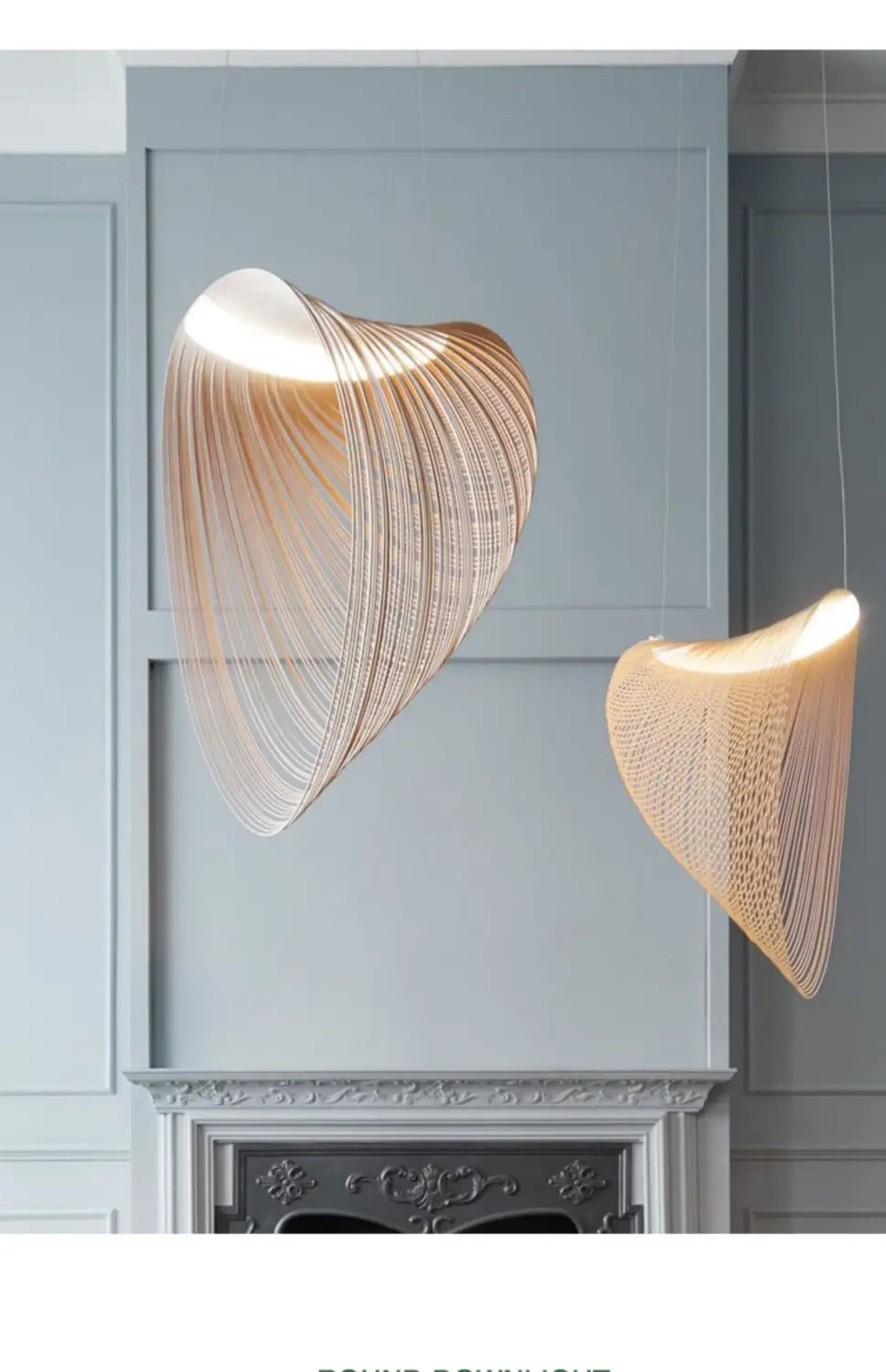 Dining Room Chandelier Log Bar Table Lamp Nordic Modern Simple