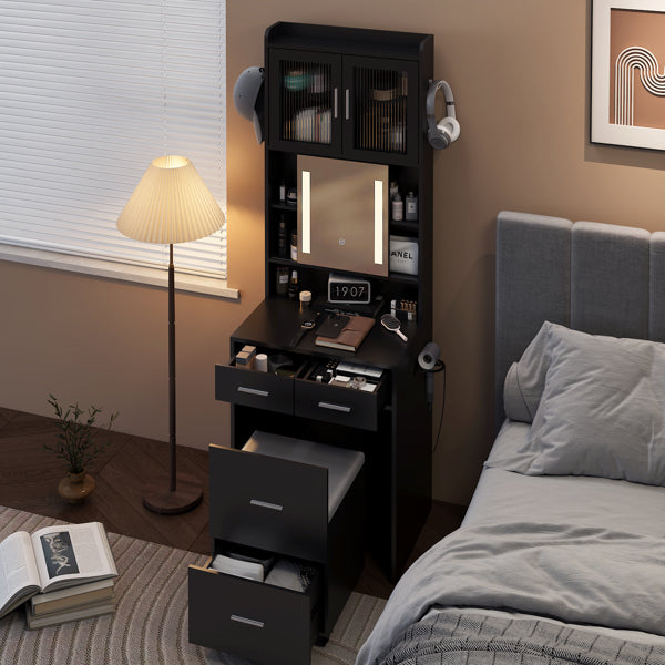Compact Nordic Vanity Desk