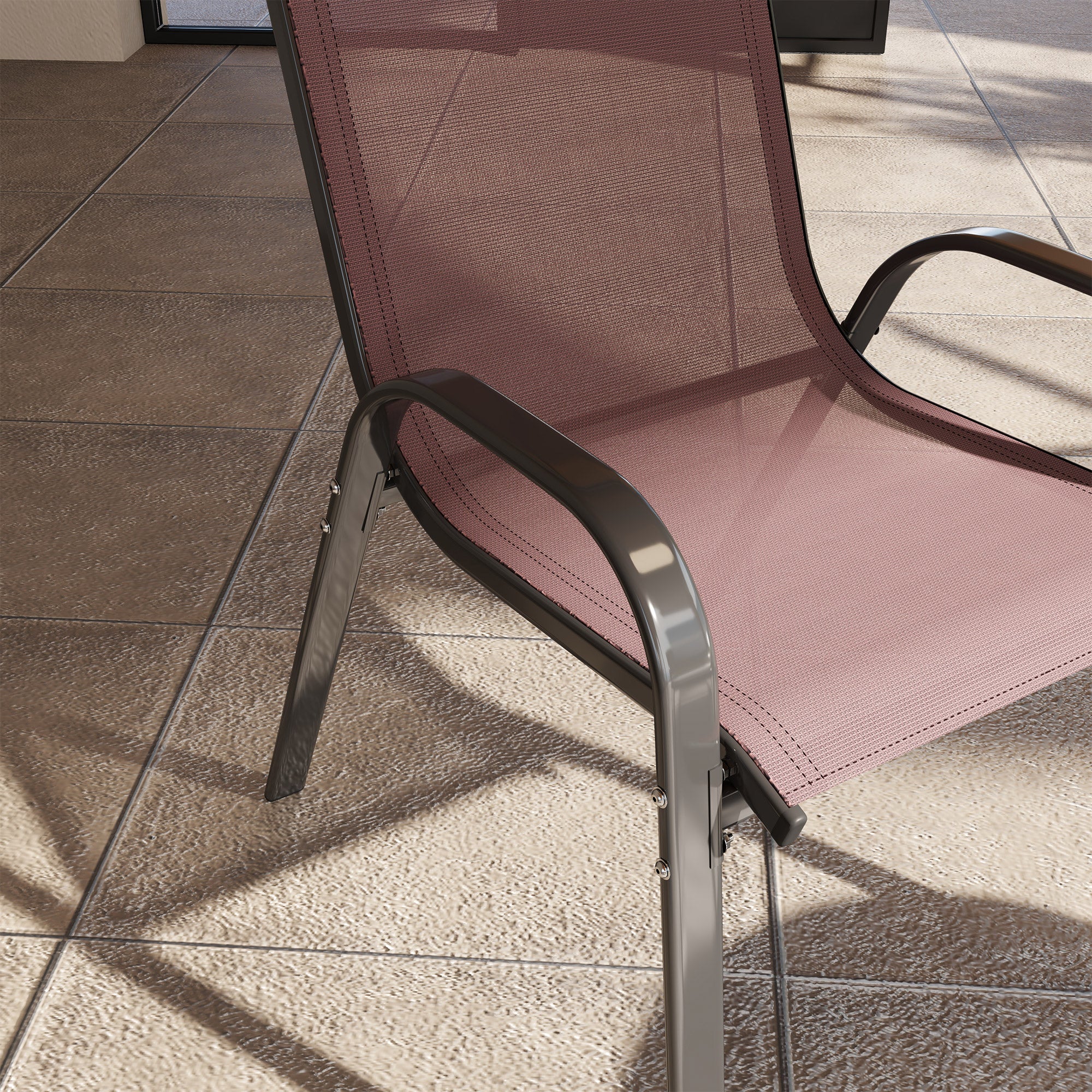 Stacking Outdoor Dining Chairs