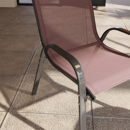 Set of 4 Outdoor Dining Chairs