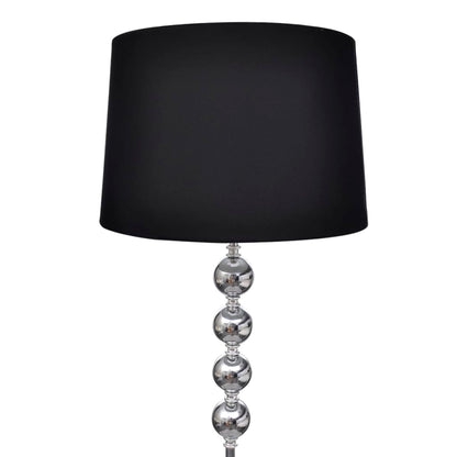 floor lamp with 4-sphere decorative element, floor lamp, standing lamp, lamp, light