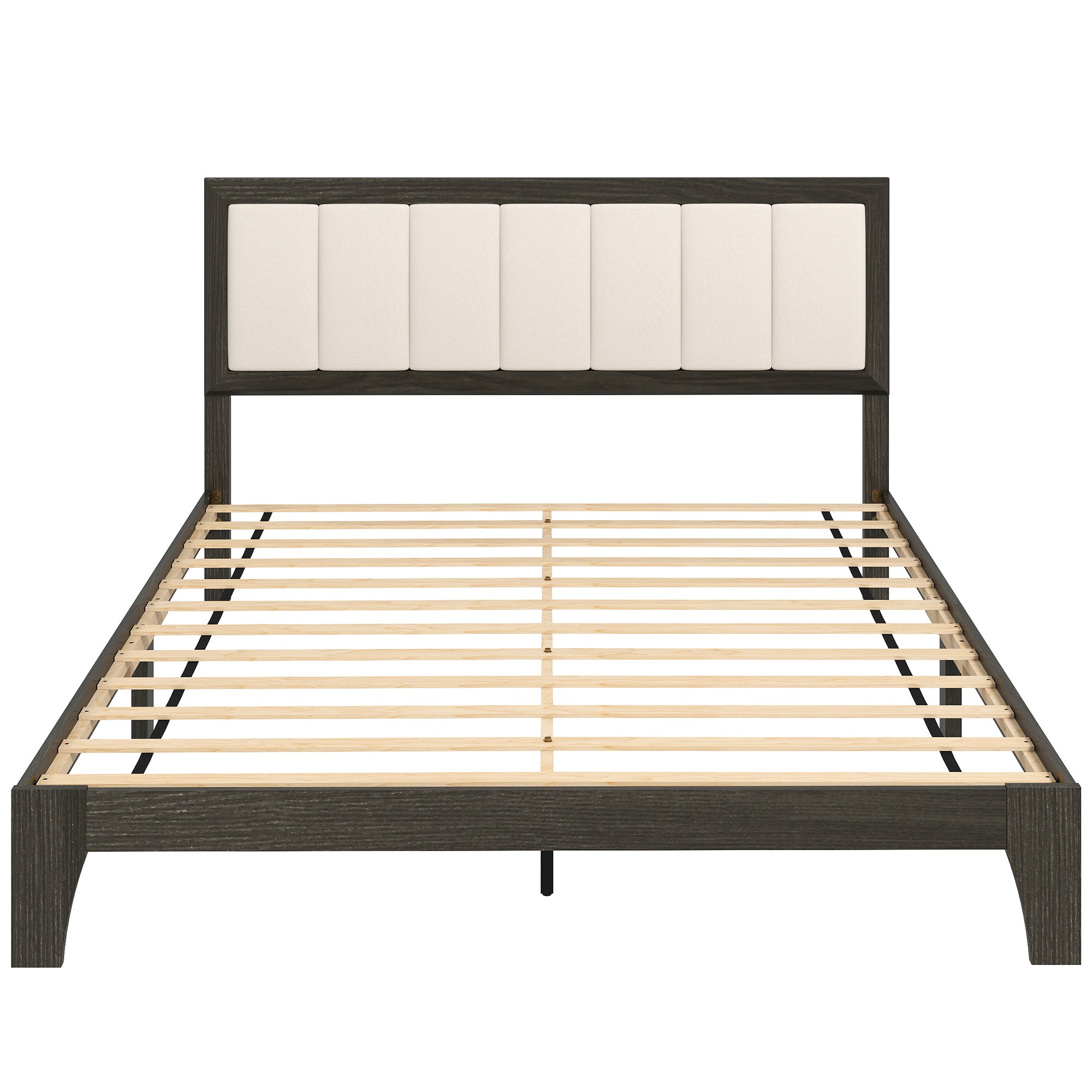 Charcoal Gray Platform Bed