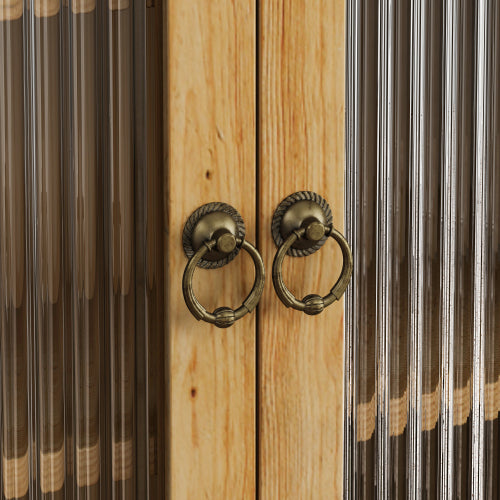 Natural Vintage Wall Cabinet