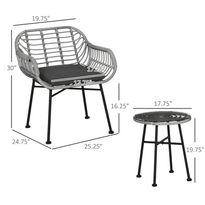 3 Piece Patio Set