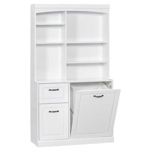 White MDF Storage Cabinet